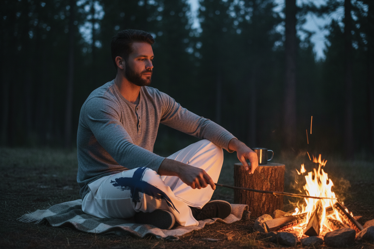 Blue Cross Lounge Pants Men's Lifestyle 2