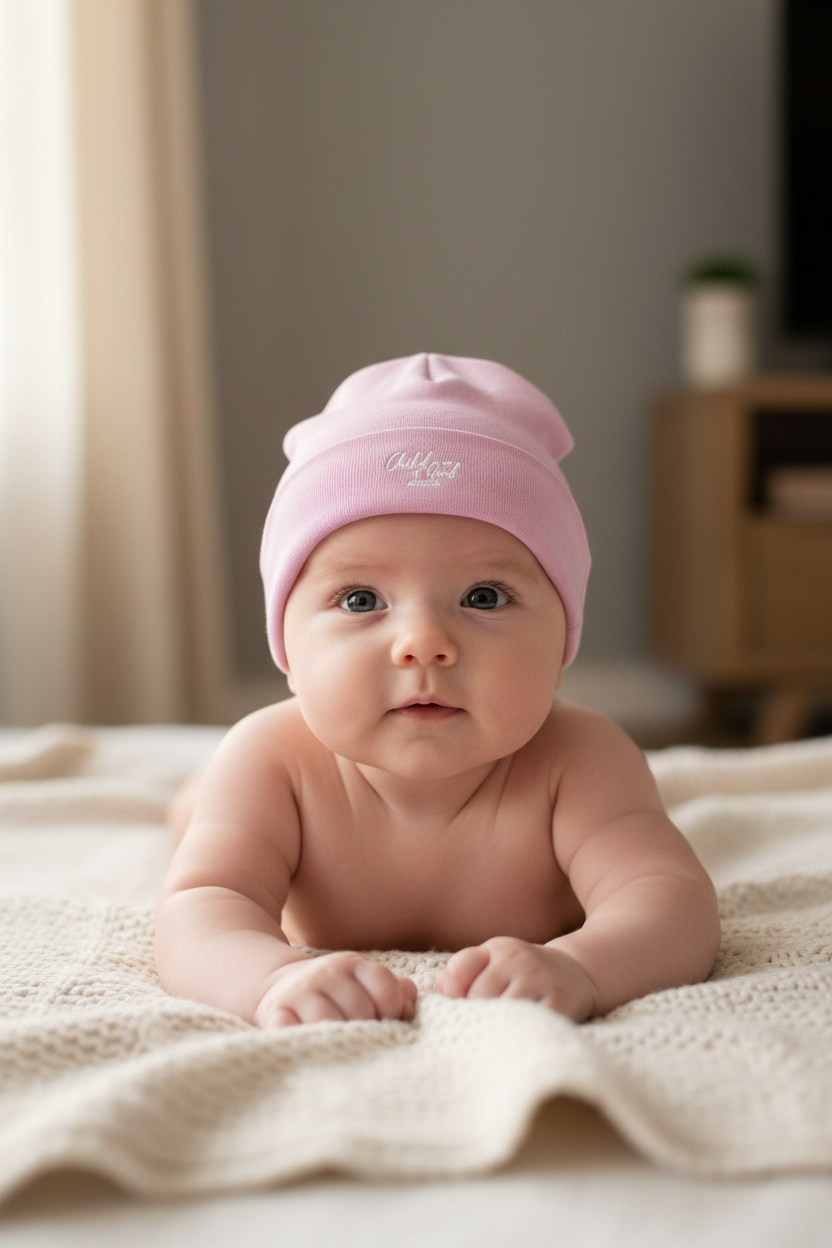 Child of God Baby Beanie Lifestyle