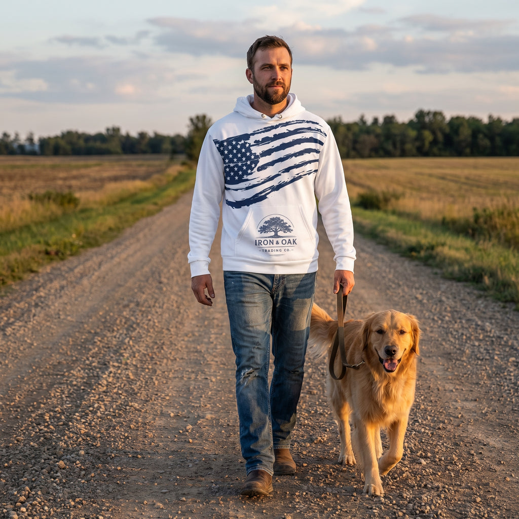 Freedom Hoodie lifestyle photo