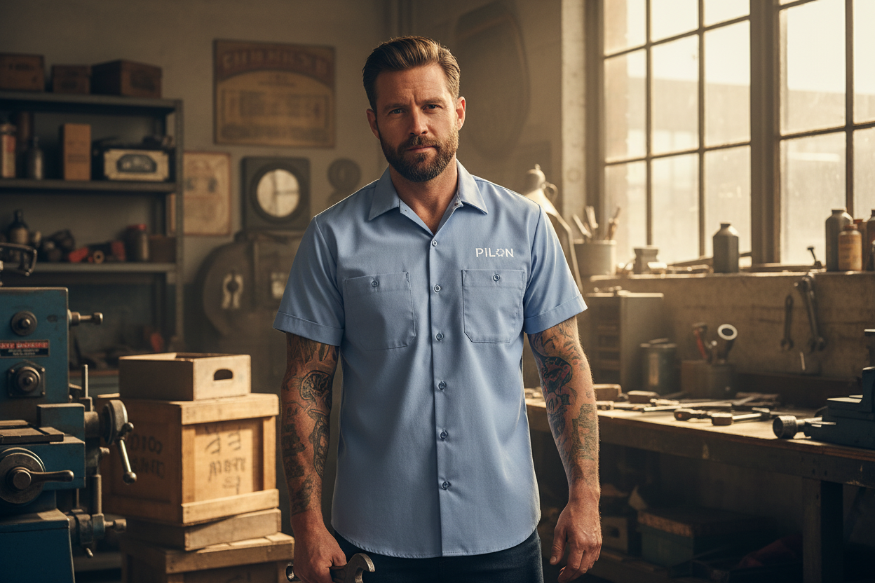 Pilon Industrial Work Shirt Lifestyle