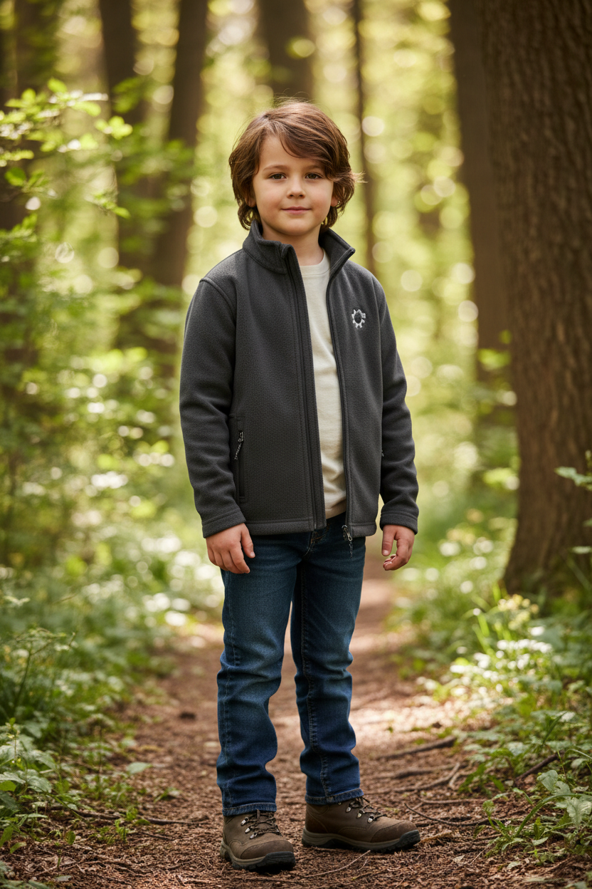 Youth Fleece Jacket Lifestyle